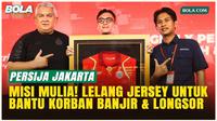 Jalankan Misi Kemanusiaan! Persija Jakarta Lelang Jersey Bersejarah untuk Korban Banjir dan Longsor